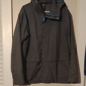 DC‎ Exotex 5k Series  Men's Small Charcoal Performance Snowboarding Jacket